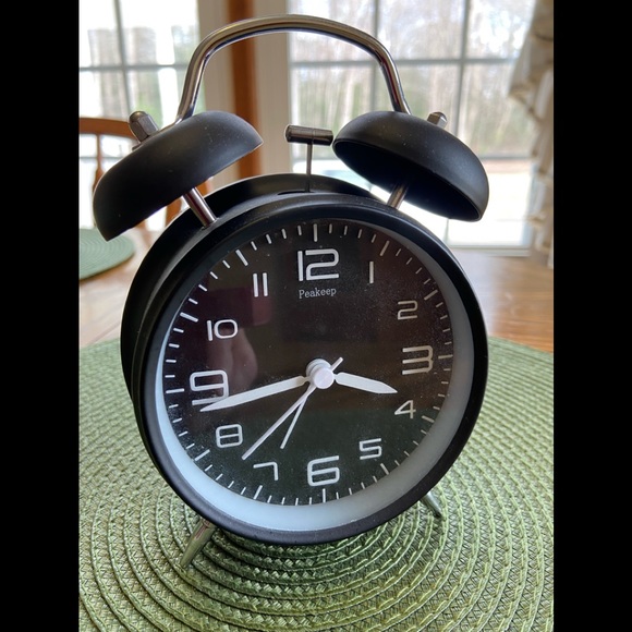 Peakeep Other Vintage Peakeep Black Twin Bell 4 Loud Alarm On This